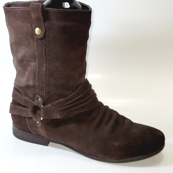 Sam & Libby Boots Suede, Brown, Women's Size 9, Style 2ML 0611 - Picture 1 of 10